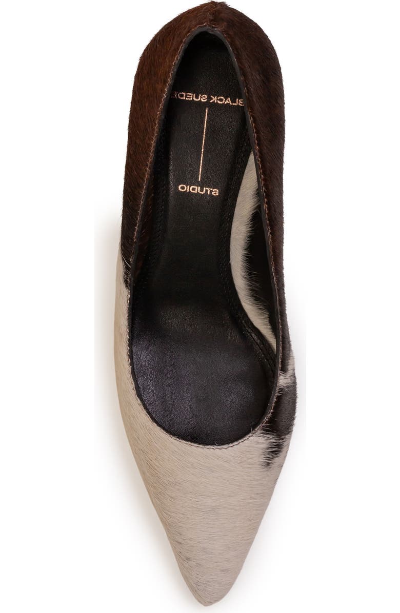 BLACK SUEDE STUDIO Amaya Cowhide Pump, Alternate, color,