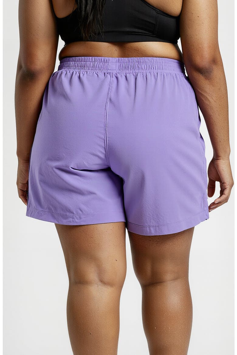 Plus Size 7" Board Shorts, Alternate, color, Lavender