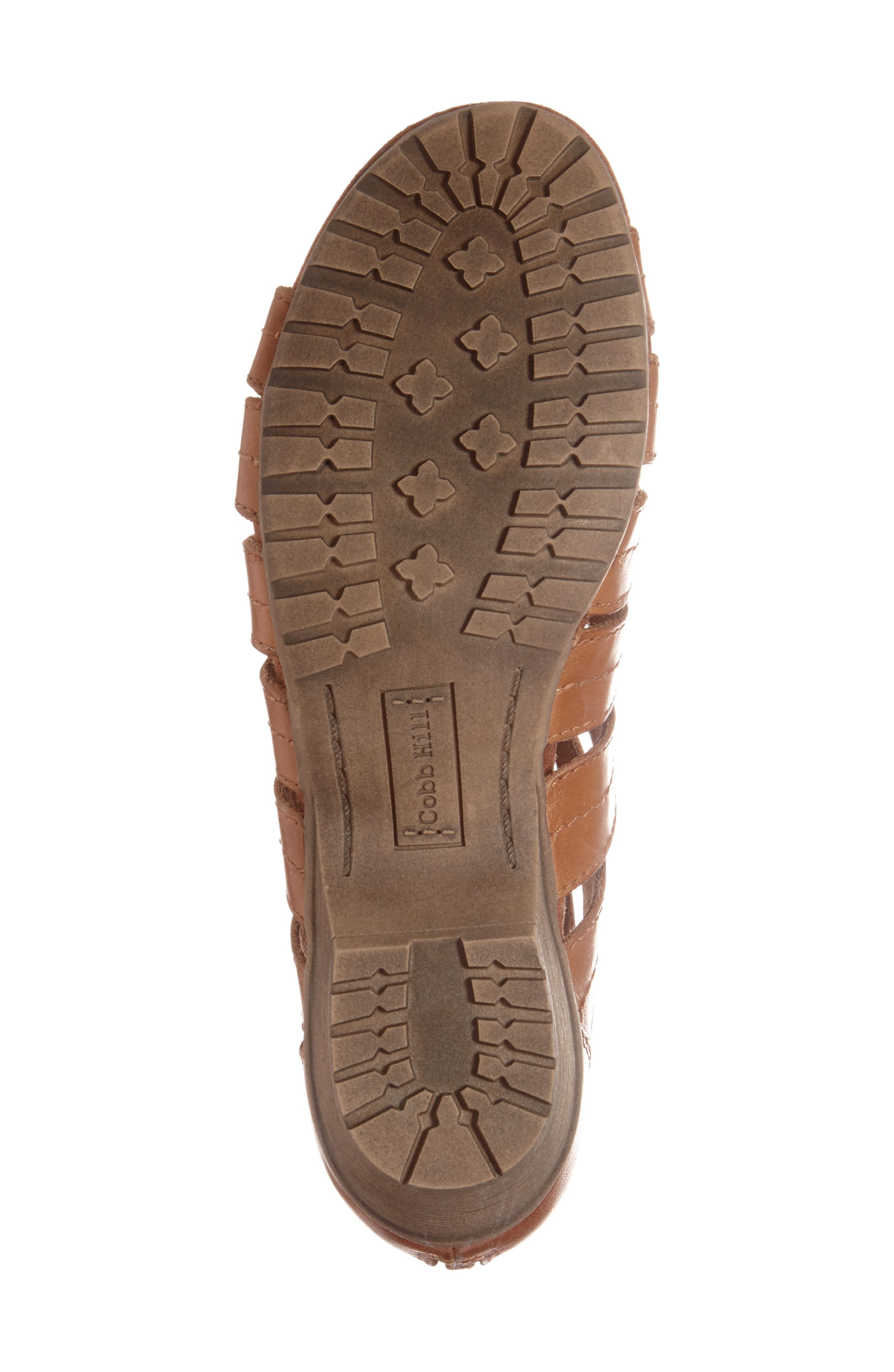 'Gabby' Lace-Up Sandal, Alternate, color, TAN LEATHER
