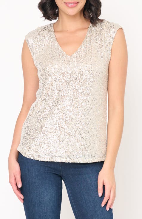 Nordstrom sequin top hotsell