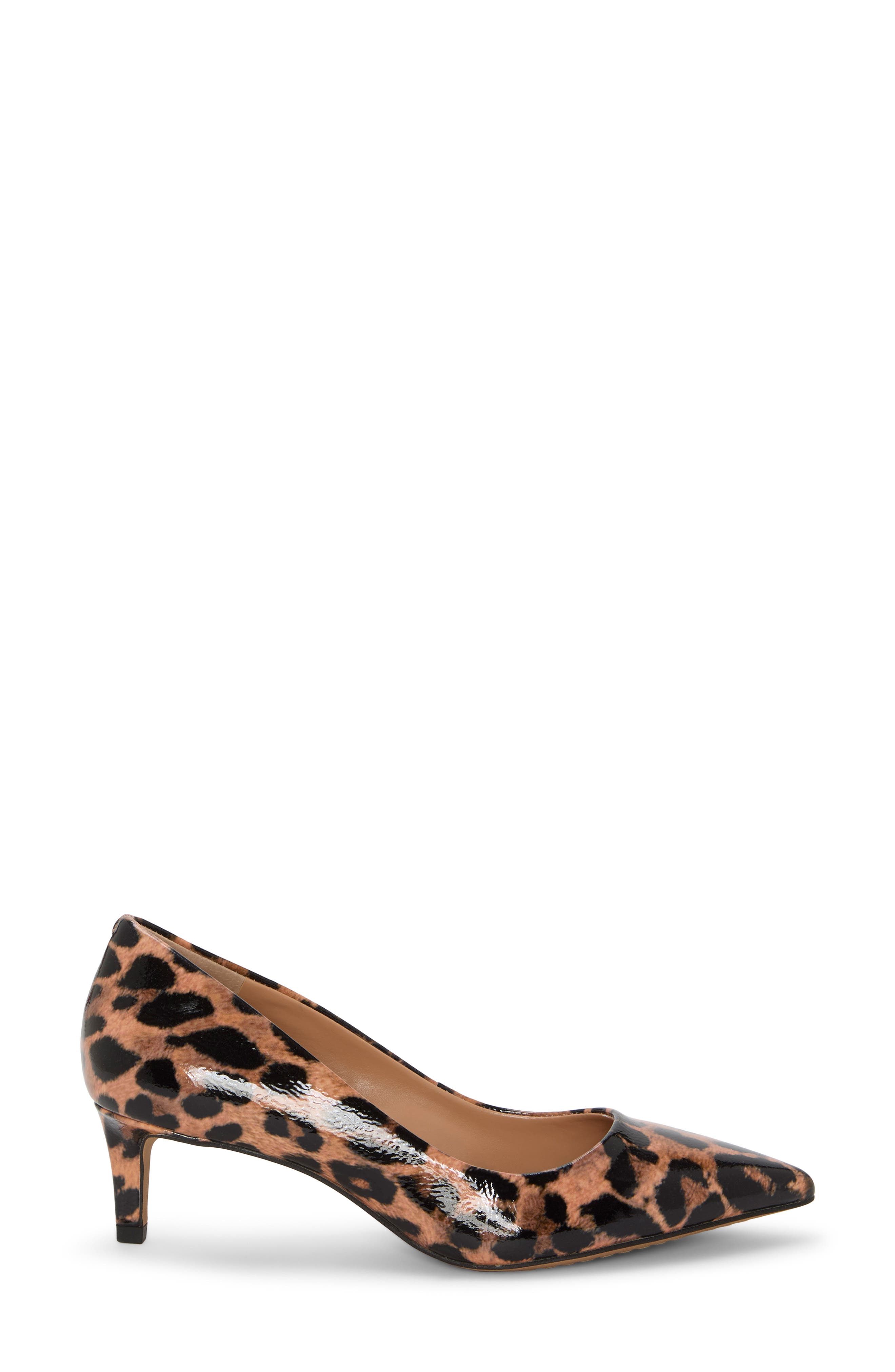 Vince Camuto Kehlia Pointed Toe Pump, Alternate, color, Black/ Natura