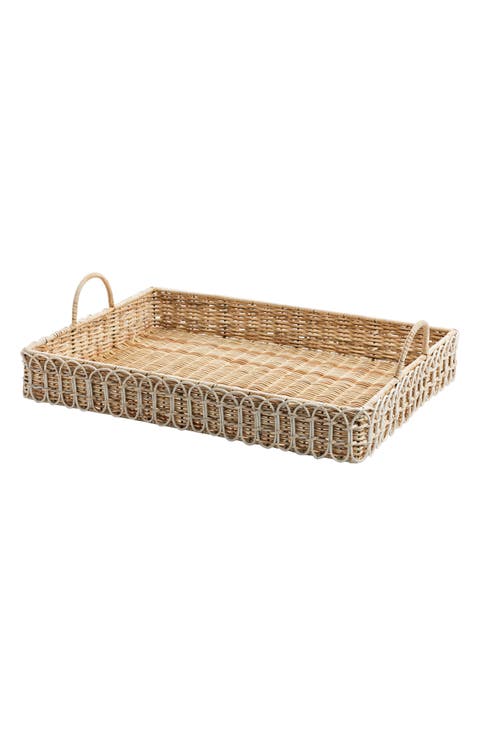 Provence Rattan Tray