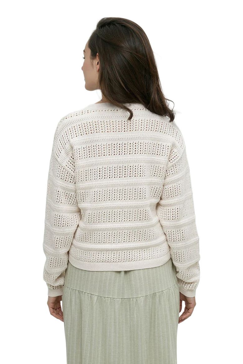 Lunenberg Sweater, Alternate, color, Cotton White Heather