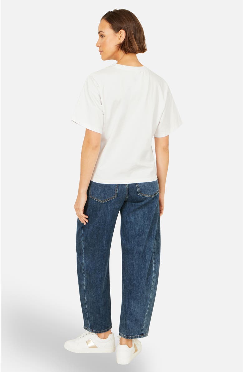 Yumi Costa Rica Cotton T Shirt, Alternate, color, White