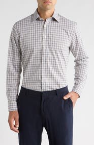 NORDSTROM RACK Trim Fit Non-Iron Dress Shirt