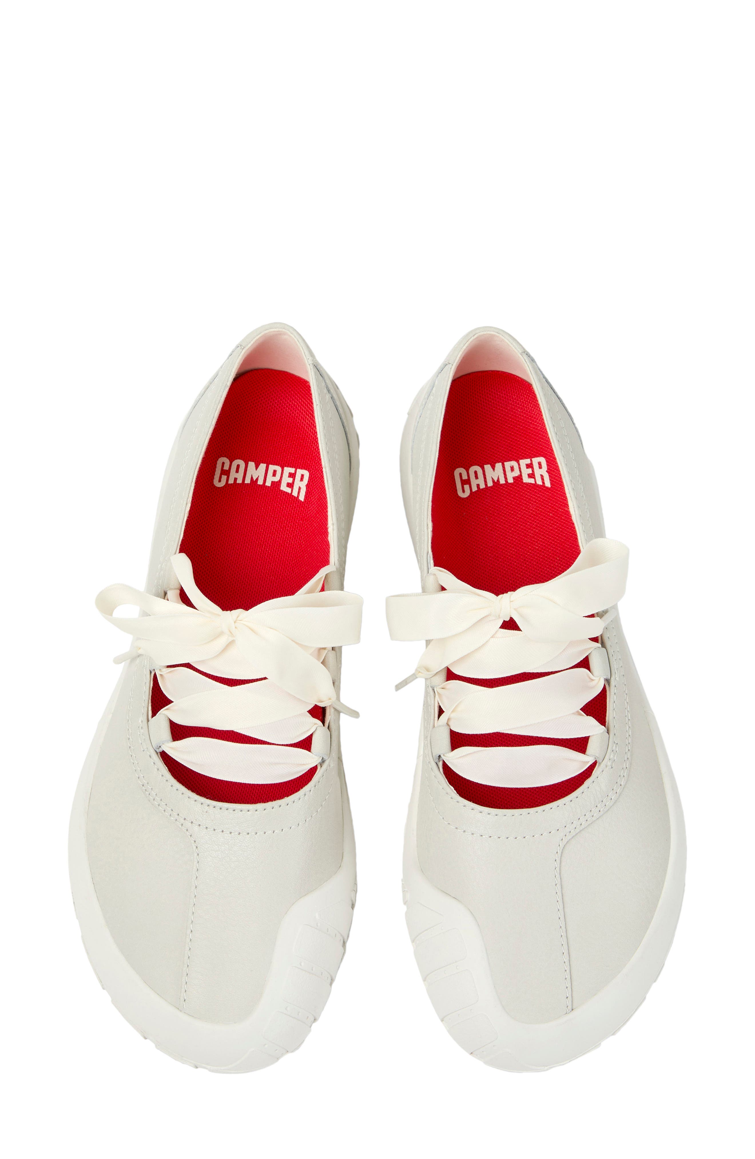 Peu Path Ballet Sneaker, Alternate, color, WHITE NATURAL