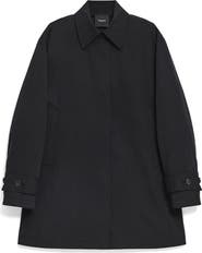 Theory Sleek A-Line Trench Jacket