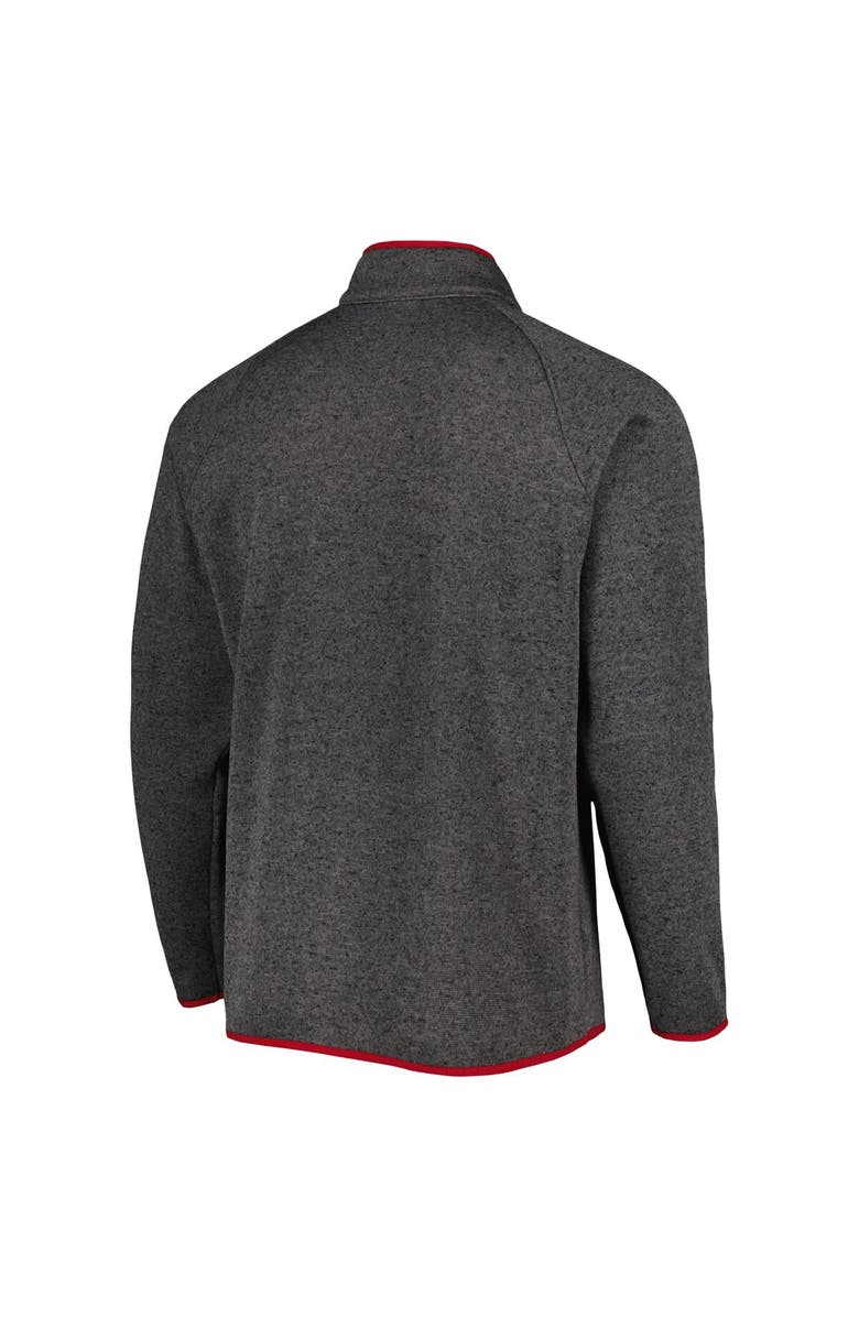 Columbia Men's Columbia Gray Oklahoma Sooners Canyon Point Raglan Half-Zip Top, Alternate, color, Gray