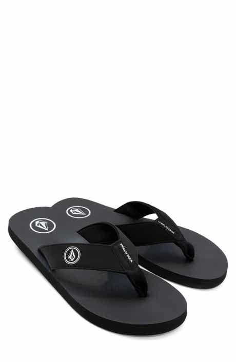 Volcom Vocation Leather Flip Flops