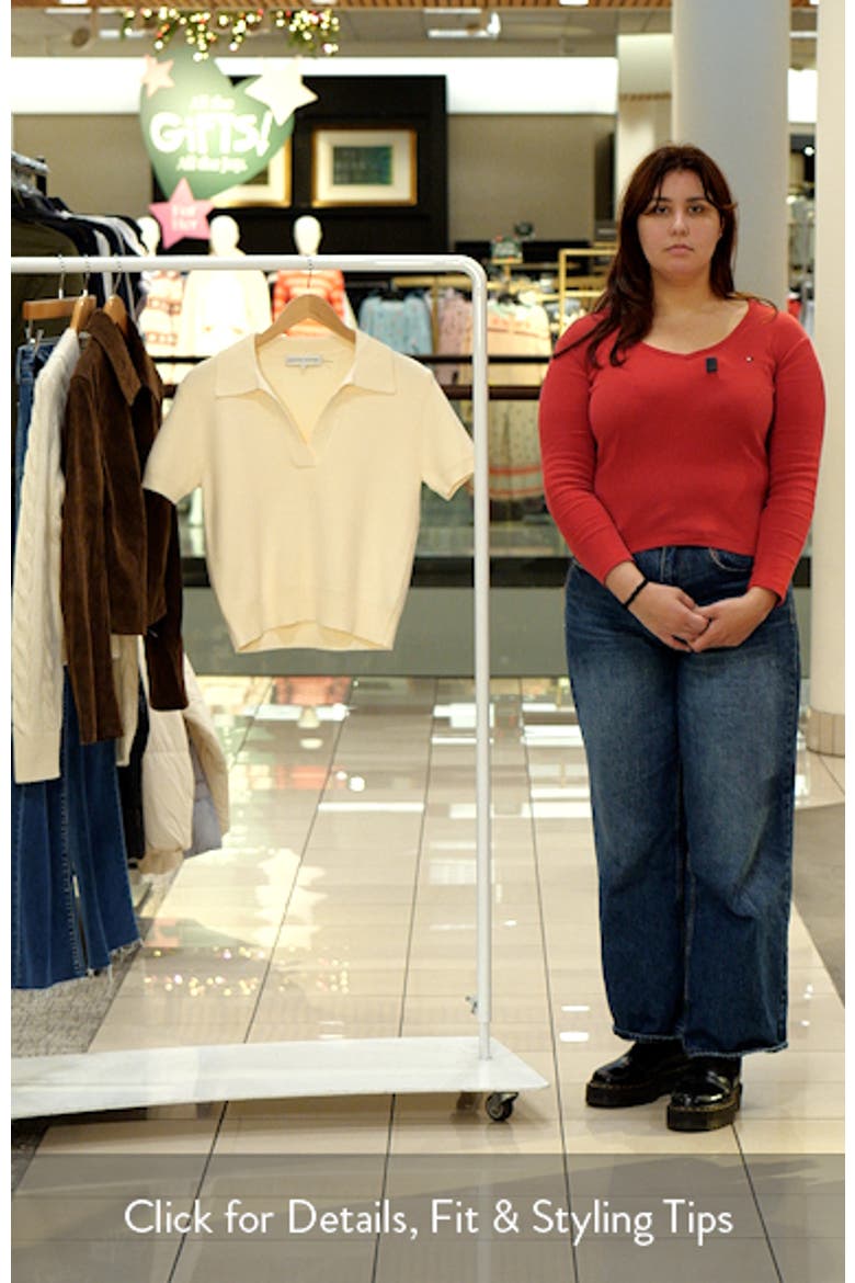 Johnny Collar Knit Top video