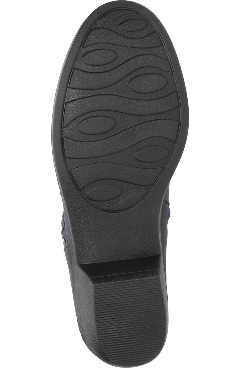 EASY STREET Jalia Braided Bootie, Alternate, color, Navy/ Gore