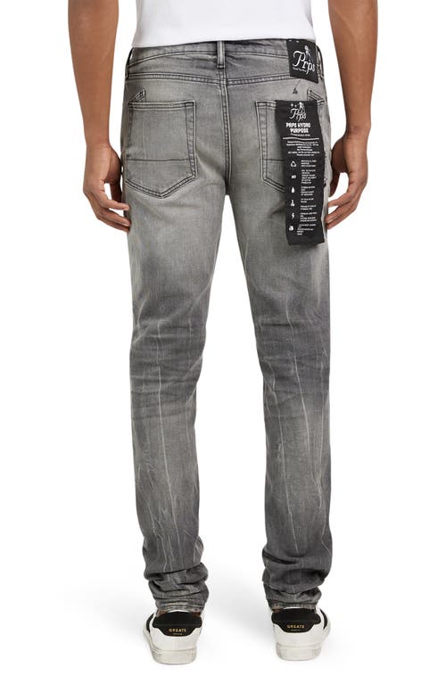 Prps Soundness Five Pocket Skinny Jeans In Gray