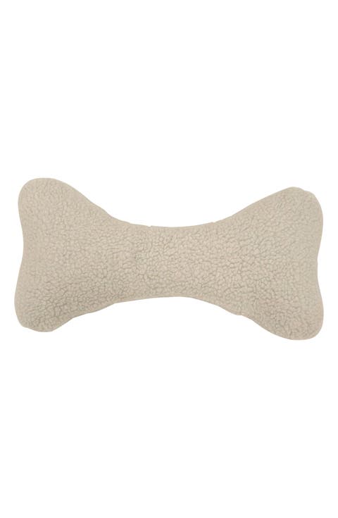 Sherpa Bone Pet Pillow