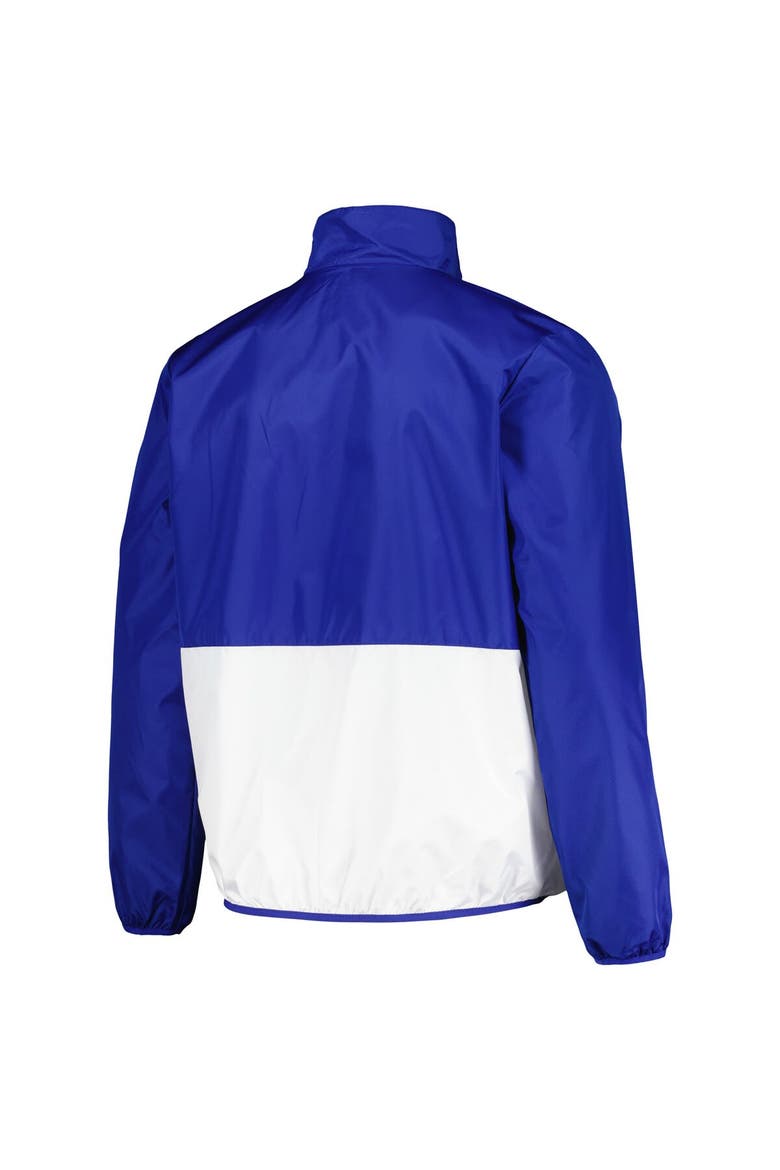 Men's G-III Sports by Carl Banks Royal Kansas Jayhawks Cornerman Half-Zip Top, Alternate, color, Royal