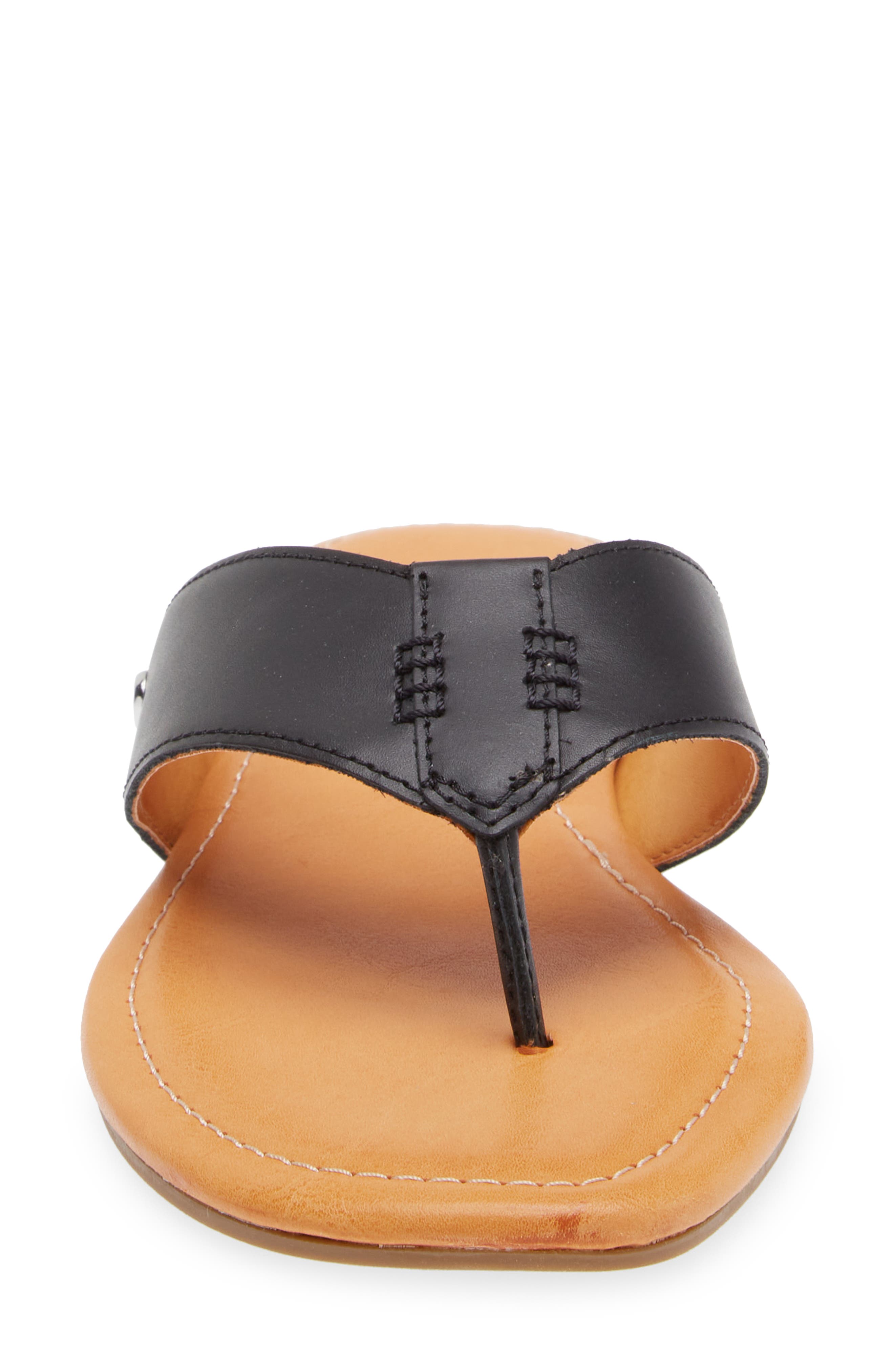 UGG<sup>®</sup> Carey Leather Flip Flop, Alternate, color, 