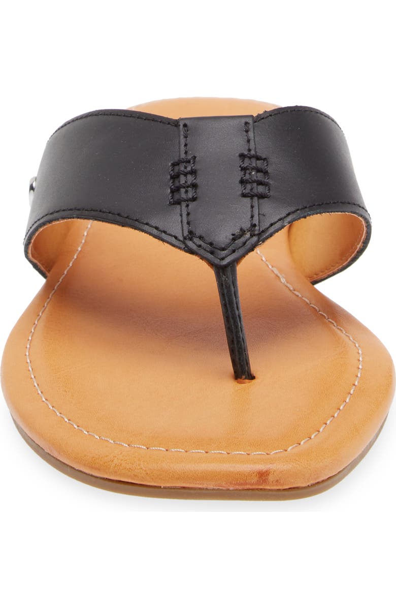 UGG<sup>®</sup> Carey Leather Flip Flop, Alternate, color,