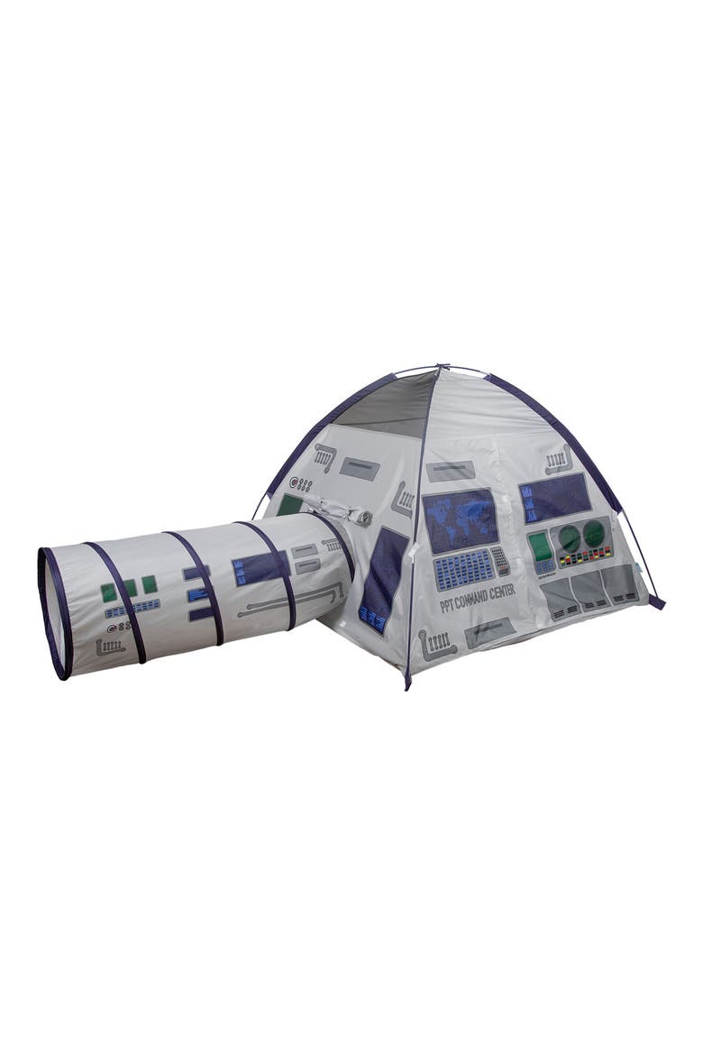 Command Center Play Tent with Tunnel, Main, color, GREY