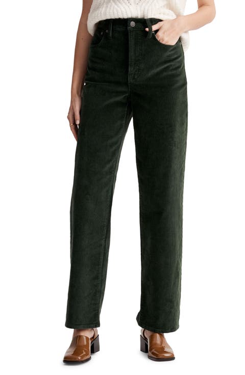 The Perfect Vintage Wide-Leg Corduroy Pants