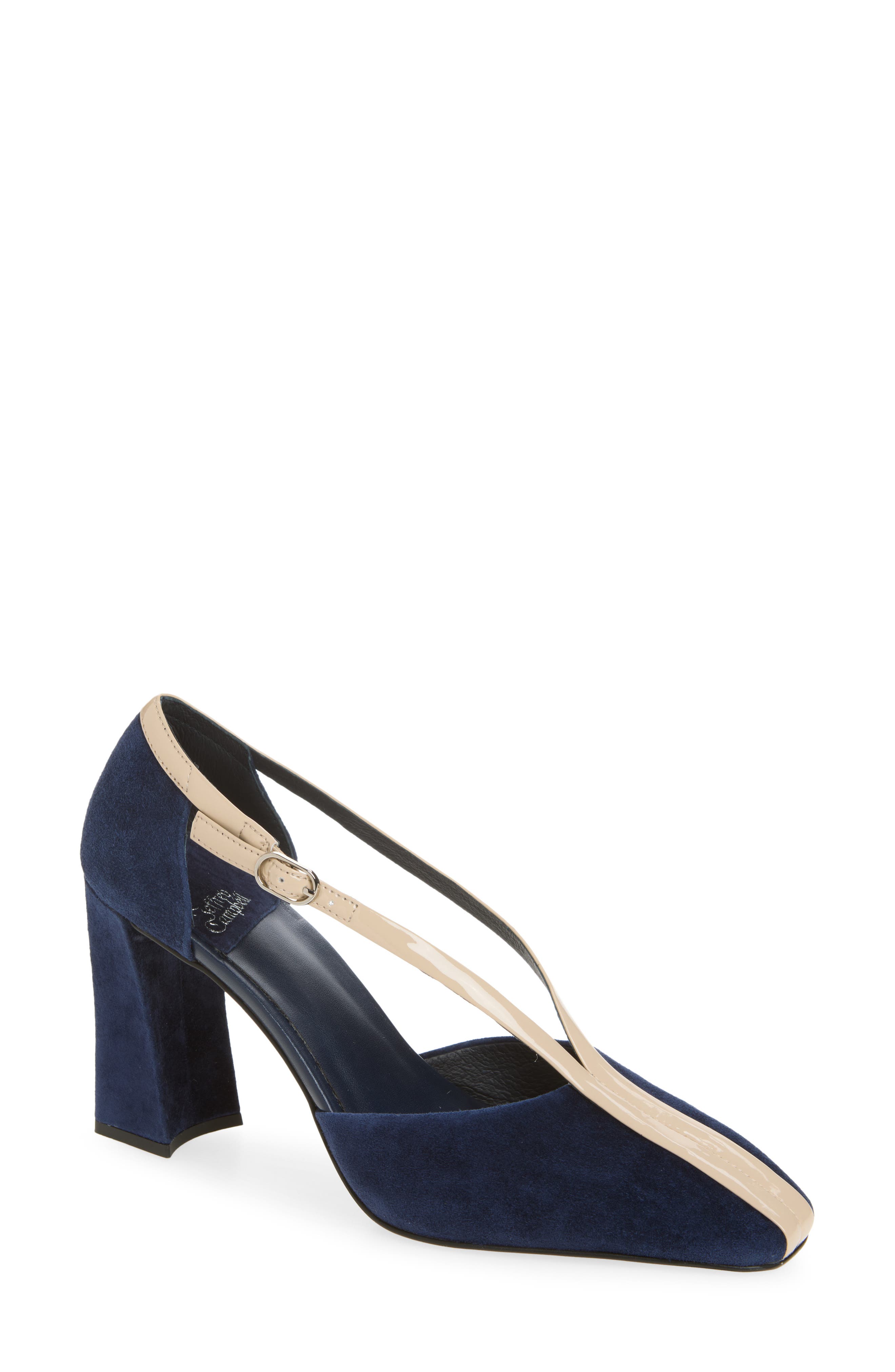 Mckinley Pump, Main, color, NAVY BEIGE