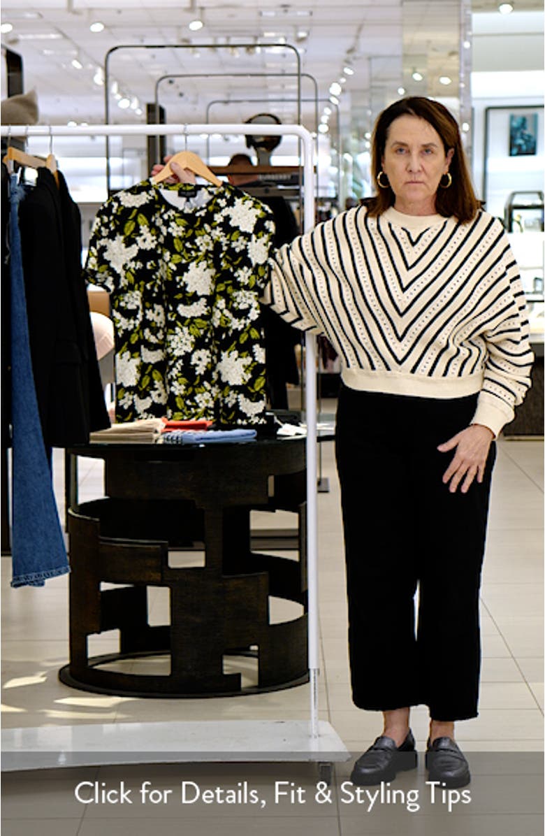 Willow Floral Jersey T-Shirt, sales video thumbnail