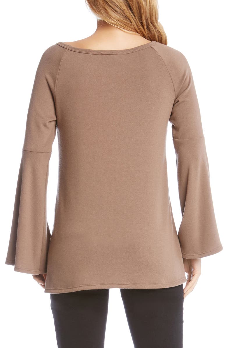 Karen Kane Bell Sleeve Sweater, Alternate, color, 