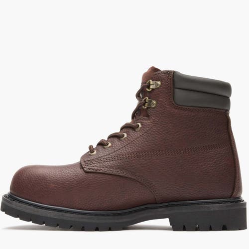 Georgia Boot Padded Oiler Steel Toe Waterproof Work Boot In Brown