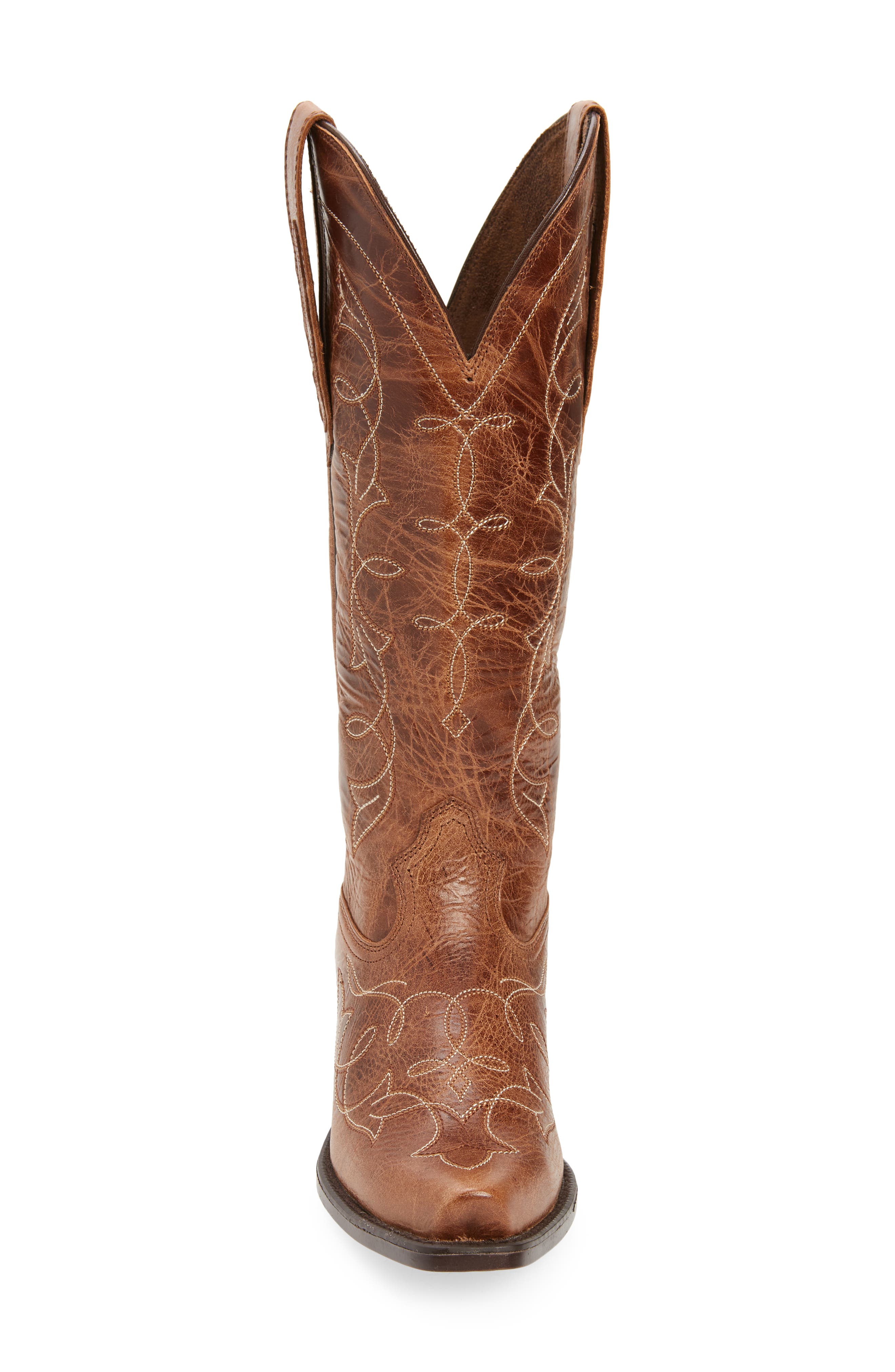Ariat Heritage Stretch Fit Western Boot, Alternate, color, Brown