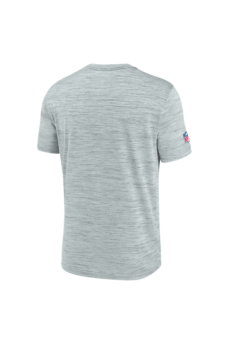 Men's Nike  Silver New England Patriots Rivalries Collection Sideline Velocity T-Shirt, Alternate, color, Silver