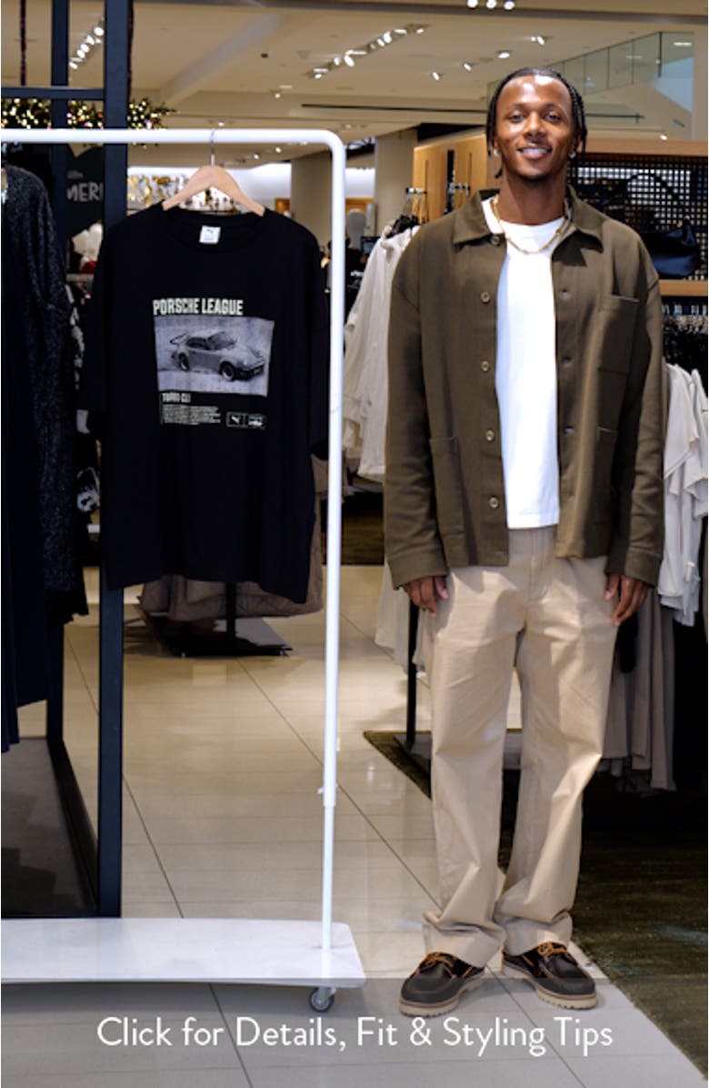 Porsche League Graphic T-Shirt, sales video thumbnail