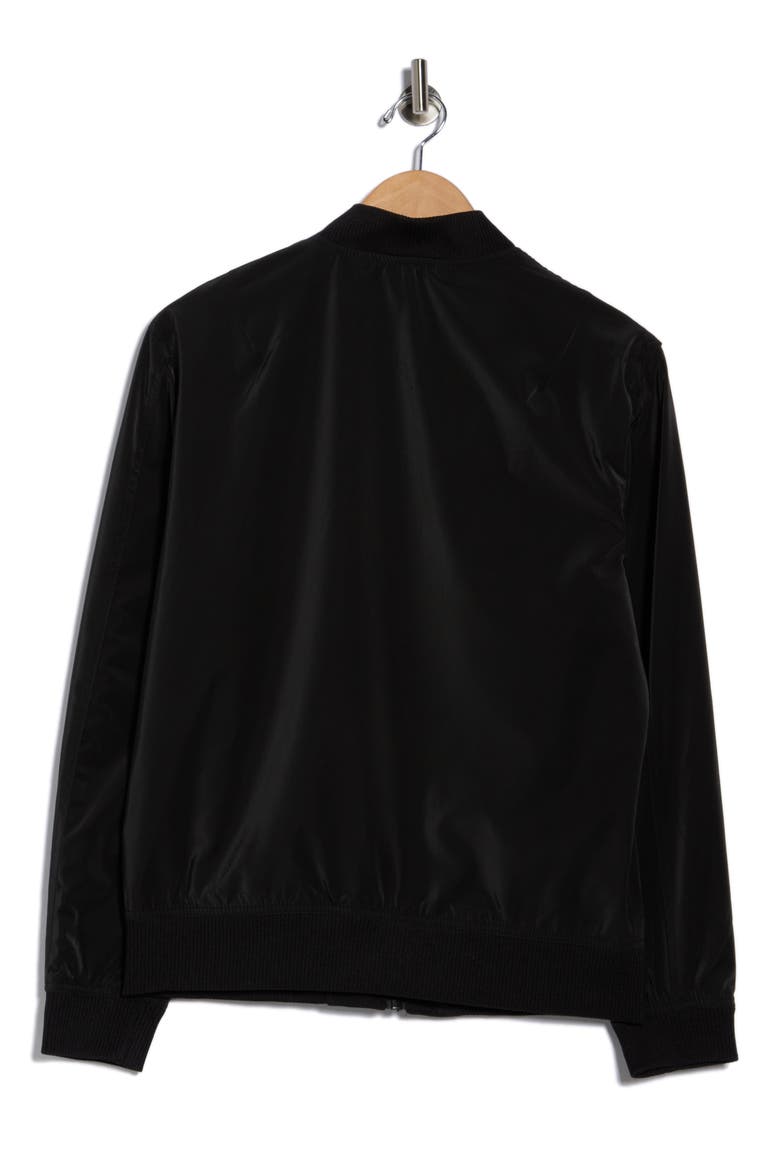 Bomber Jacket, Alternate, color, BLACK