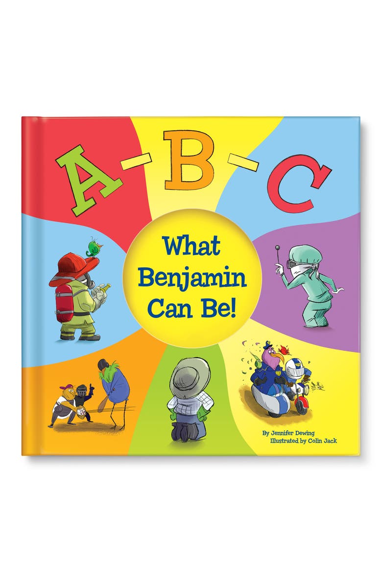 'ABC: What I Can Be' Personalized Book, Main, color, YELLOW