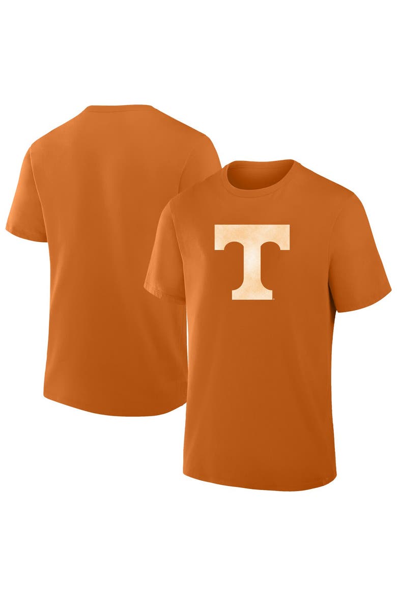 Men's Fanatics  Tennessee Orange Tennessee Volunteers Big & Tall Distressed Vintage Logo T-Shirt, Main, color, Tennessee Orange