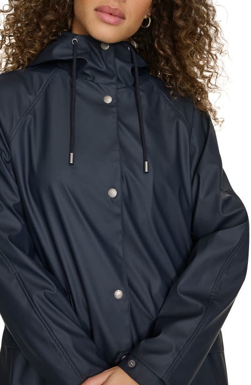 Levi's Women's Raglan Sleeve Rain Collar Jacket In Navy