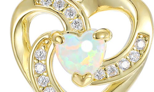 Fzn Kid's Pendant Necklace In Yellow