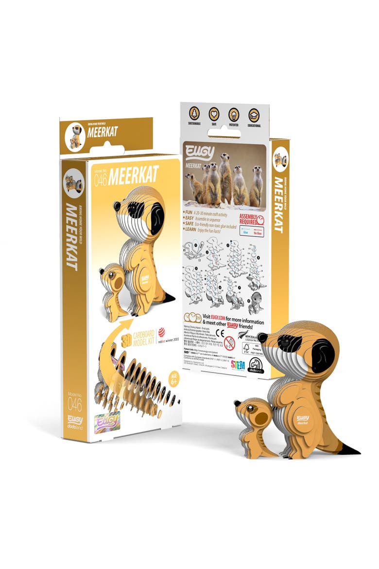 Meerkat 3D Puzzle, Main, color, No Color