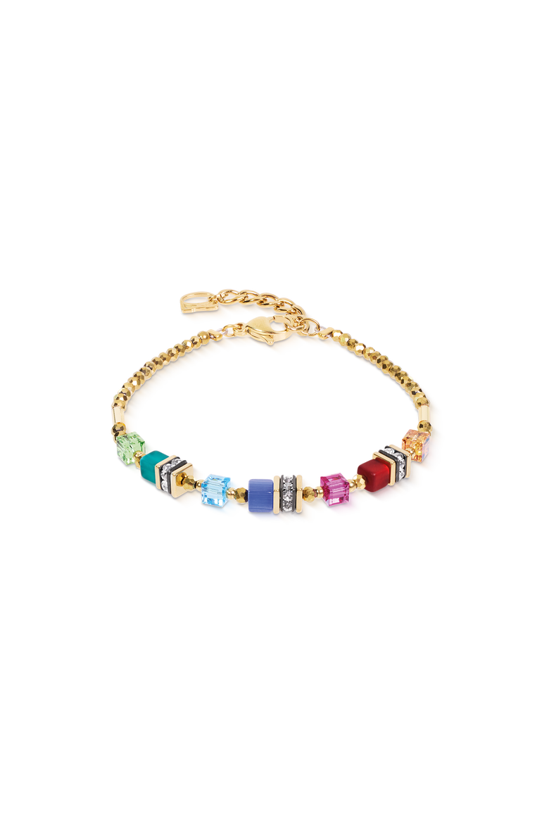 Bracelet Mini Cubes Multicolor, Main, color, Multicolor