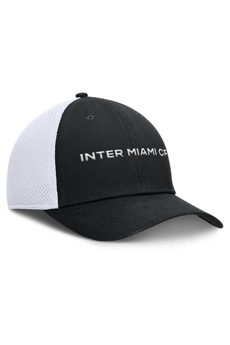 Men's Fanatics Black Inter Miami CF Rocket Flex Hat, Alternate, color, Black