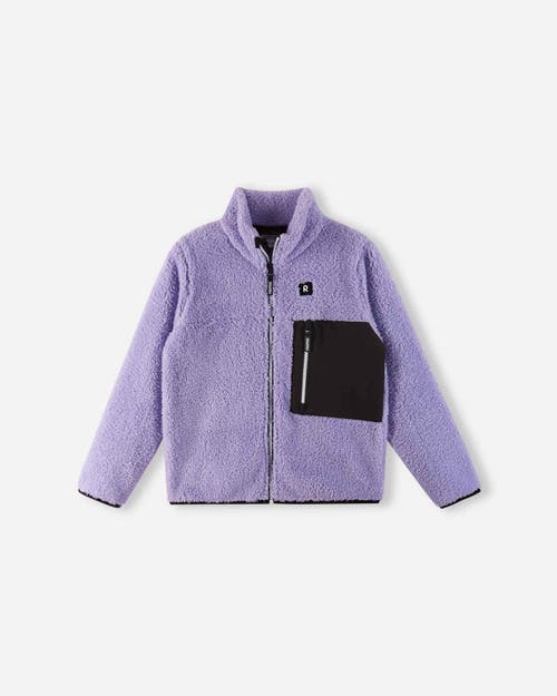 Reima Turilas Solid Fleece Sweater In Purple