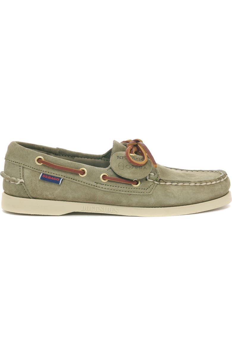 Sebago Portland Artisan Womans Boat Shoes, Main, color, Giungla