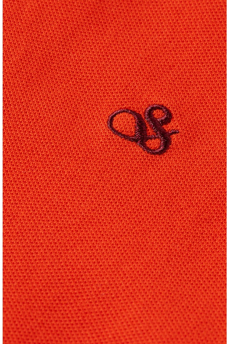 Kids' Cotton Piqué Polo, Alternate, color, PAPRIKA