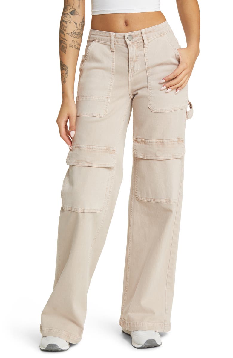 PTCL Front Pocket Wide Leg Cargo Pants, Main, color,