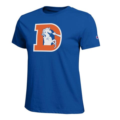Women's Champion  Royal Denver Broncos Logo T-Shirt