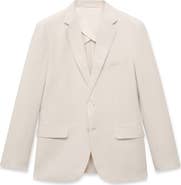 MANGO Slim Fit Suit Blazer