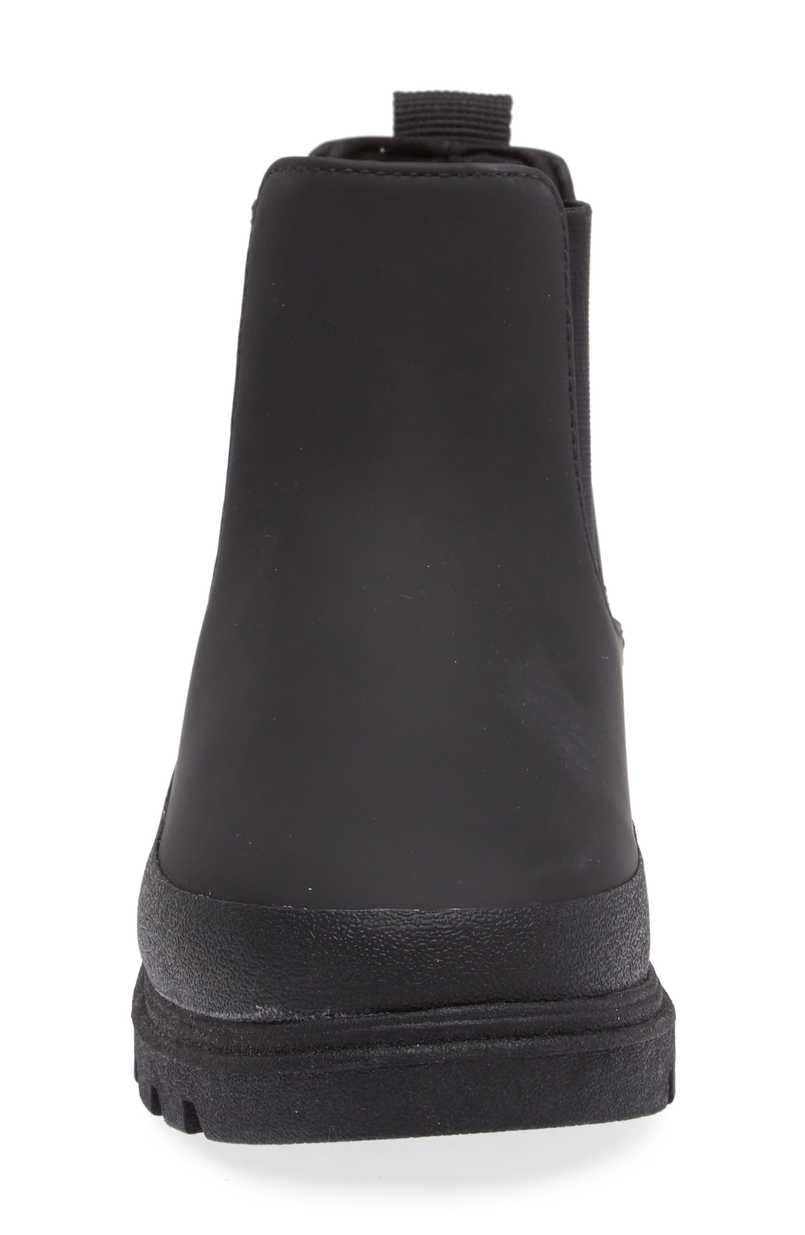 Native Shoes Kids' Kensington Water Resistant Chelsea Boot, Alternate, color, Jiffy Black/ Jiffy Black