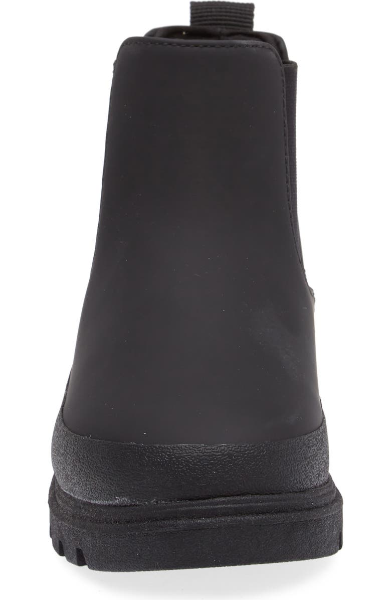 Native Shoes Kids' Kensington Water Resistant Chelsea Boot, Alternate, color, Jiffy Black/ Jiffy Black