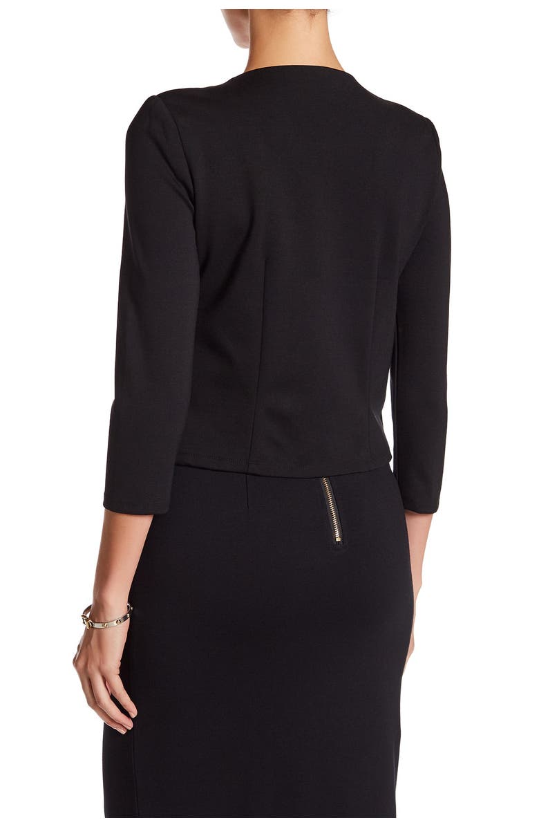 PHILOSOPHY BY RPUBLIC CLOTHING Ponte Zip Front Jacket, Main, color,