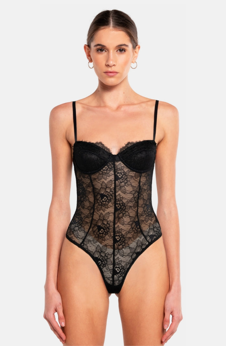 OW Collection LAYCE Bodysuit, Main, color, 