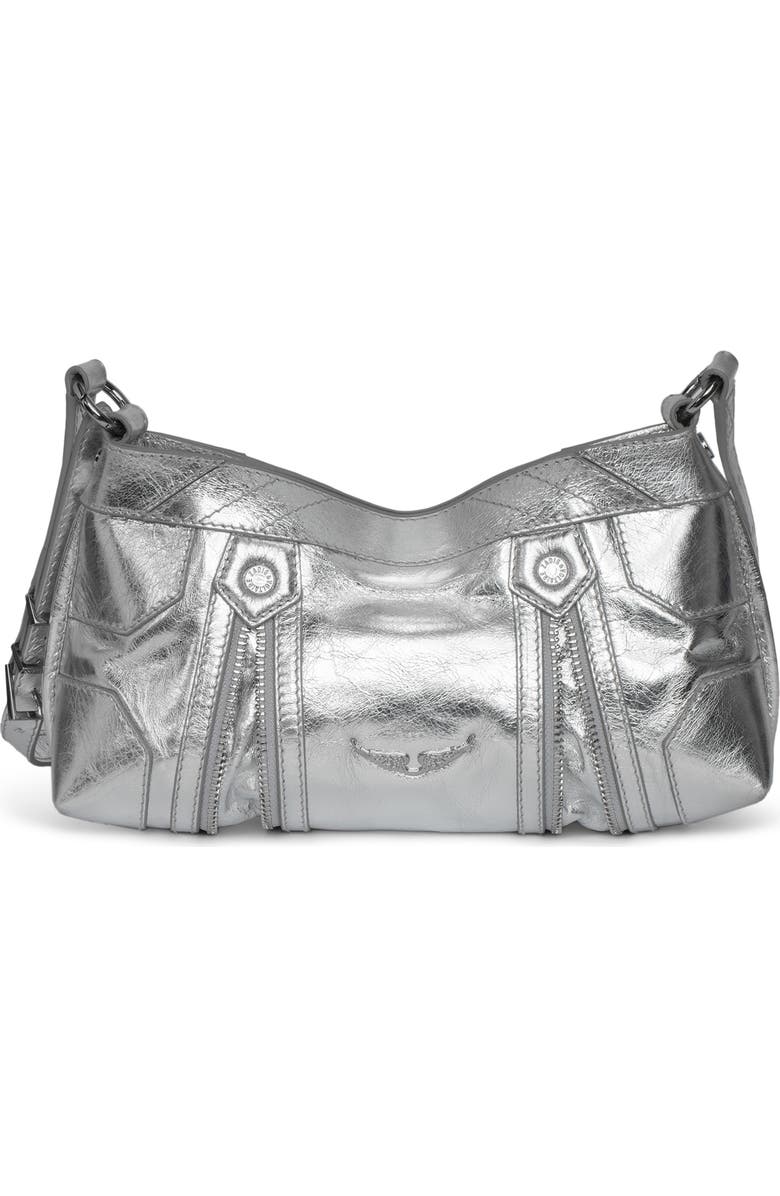 Zadig & Voltaire Sunny Mood Vintage Metal Crossbody Bag, Alternate, color,