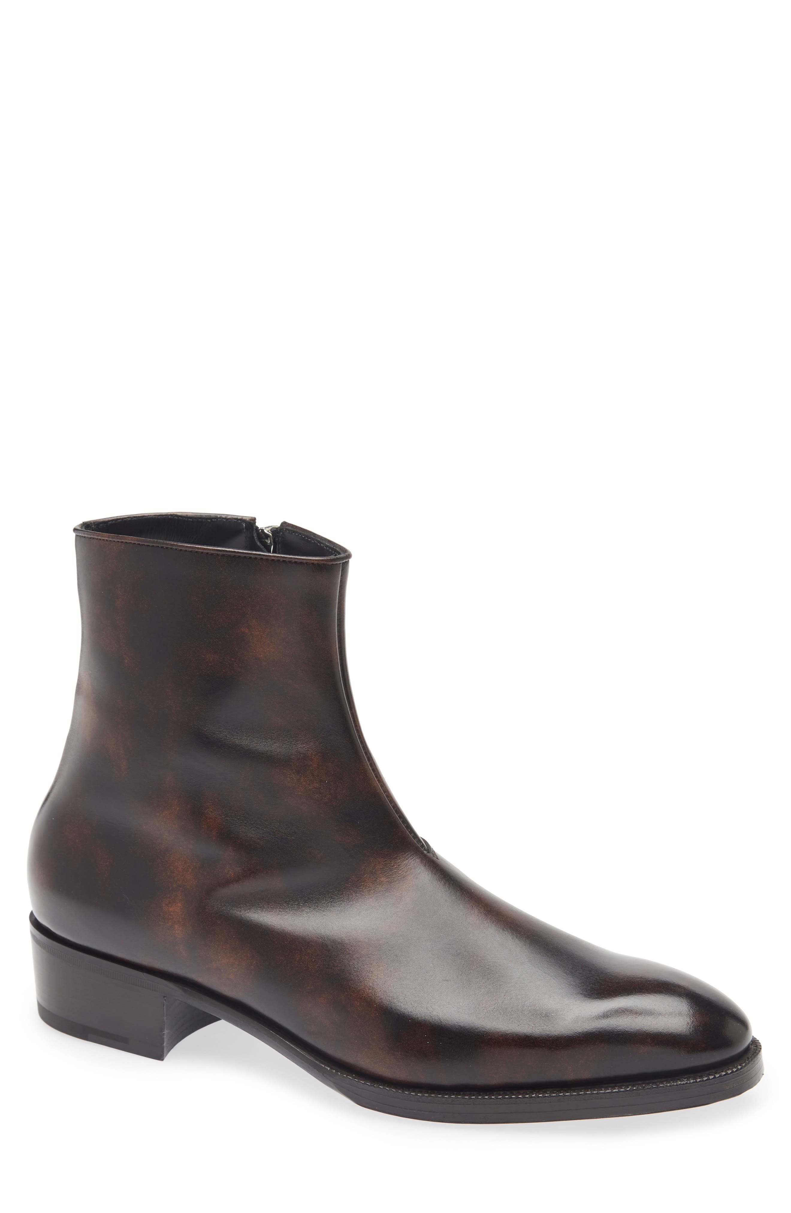 John Lobb Freddi Boot, Main, color, Dark Brown