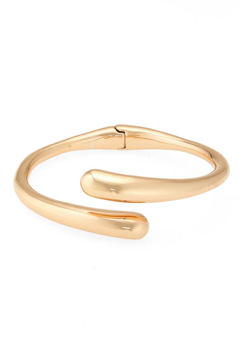 Open Cuff Bracelet, Main, color, GOLD
